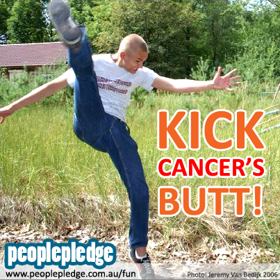 Kick Cancer’s Butt For Bowel Cancer Awareness Month!