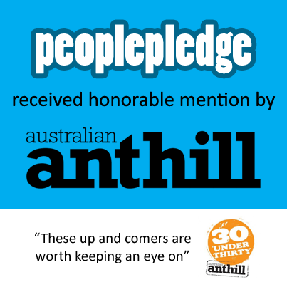 PeoplePledge on Anthill Australia Website!