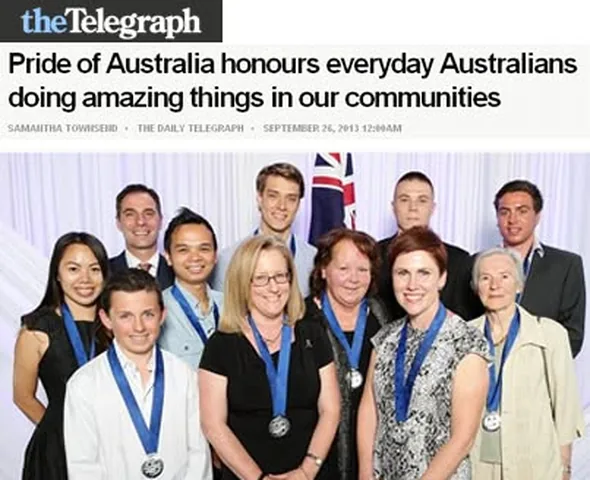 The Telegraph: Pride of Australia honours everyday Australians, with the 2013 winners
